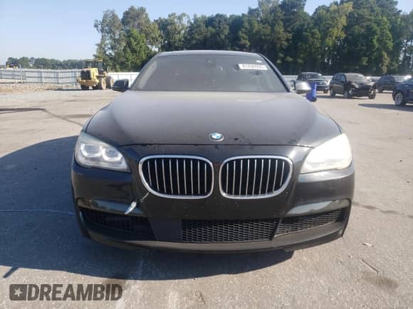 2014 BMW 7 Series ALPINA B7 with VIN WBAYE8C50ED780444, listed as a Copart auction lot 81430935 with 145,351 mi miles and Salvage title. Bid and sale history available at DreamBid. Image 5.