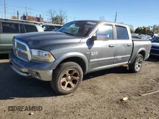 2013 Ram 1500 Laramie with VIN 1C6RR7NT7DS689092, listed as a Copart auction lot 82778135 with 208,175 mi miles and Clean title. Bid and sale history available at DreamBid. Image 1.