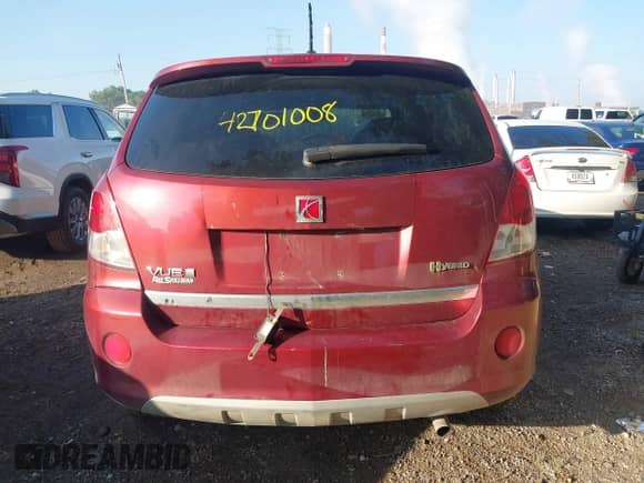 2008 Saturn VUE Green Line with VIN 3GSCL93Z88S710503, listed as a IAAI auction lot 42701008 with 109,962 mi miles and . Bid and sale history available at DreamBid. Image 16.