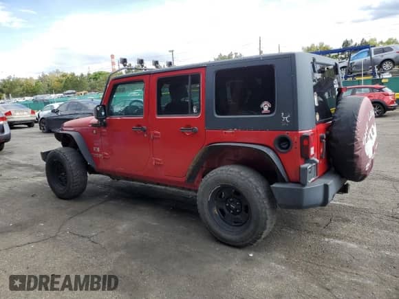 2007 Jeep Wrangler Unlimited X с VIN 1J4GA39107L158043, выставлен на аукционе Copart как лот 80161495 с пробегом 243 074 миль миль и Чистый • Clean title. История ставок и продаж доступна на DreamBid. Изображение 2.