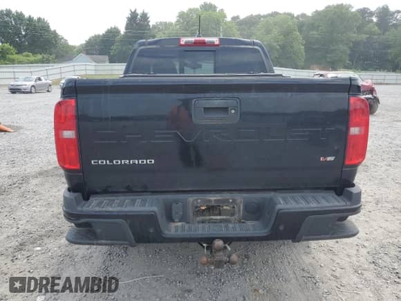 2022 Chevrolet Colorado 2WD Z71 с VIN 1GCGSDEN4N1184963, выставлен на аукционе Copart как лот 57411835 с пробегом 55 316 миль миль и Списание • Salvage title. История ставок и продаж доступна на DreamBid. Изображение 6.