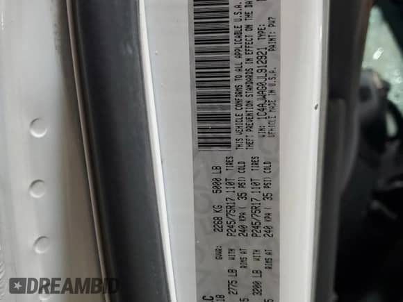 2018 Jeep Wrangler Sport with VIN 1C4AJWAG0JL912921, listed as a Copart auction lot 50337675 with 104,015 mi miles and Salvage title. Bid and sale history available at DreamBid. Image 13.