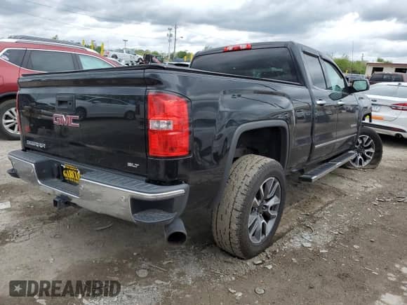 2014 GMC Sierra 1500 SLT with VIN 1GTV2VECXEZ263938, listed as a Copart auction lot 55219265 with Not provided miles and Salvage title. Bid and sale history available at DreamBid. Image 3.