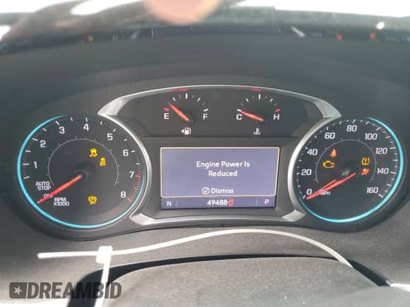 2022 Chevrolet Traverse RS с VIN 1GNEVJKW9NJ130480, выставлен на аукционе Copart как лот 71019235 с пробегом 49 488 миль миль и Списание • Salvage title. История ставок и продаж доступна на DreamBid. Изображение 9.