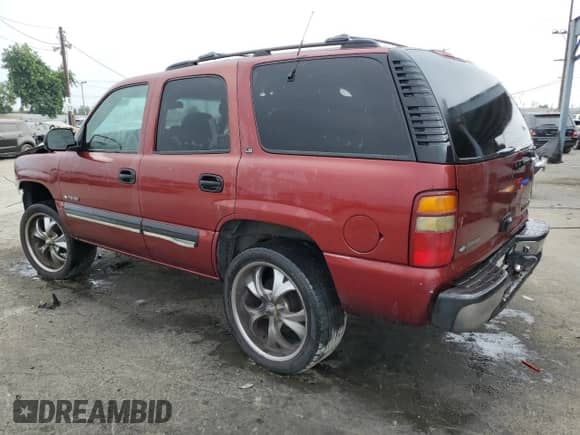 2001 Chevrolet Tahoe LS with VIN 1GNEC13T01R152437, listed as a Copart auction lot 70781245 with Not provided miles and Salvage title. Bid and sale history available at DreamBid. Image 2.