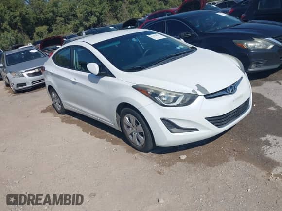 2016 Hyundai Elantra SE с VIN 5NPDH4AE7GH677457, выставлен на аукционе IAAI как лот 43485834 с пробегом 151 400 миль миль и . История ставок и продаж доступна на DreamBid. Изображение 1.