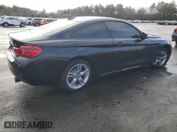 2019 BMW 4 Series 440i xDrive with VIN WBA4W9C53KAF98688, listed as a Copart auction lot 49517755 with 34,235 mi miles and Salvage title. Bid and sale history available at DreamBid. Image 3.
