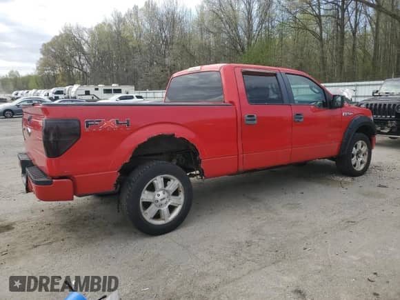 2009 Ford F-150 XL with VIN 1FTPW14V09FA59911, listed as a Copart auction lot 53404725 with 267,177 mi miles and Clean title. Bid and sale history available at DreamBid. Image 3.