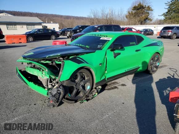 2017 Chevrolet Camaro 1LS with VIN 1G1FA1RS9H0205435, listed as a Copart auction lot 84471444 with 34,876 mi miles and Salvage title. Bid and sale history available at DreamBid. Image 1.