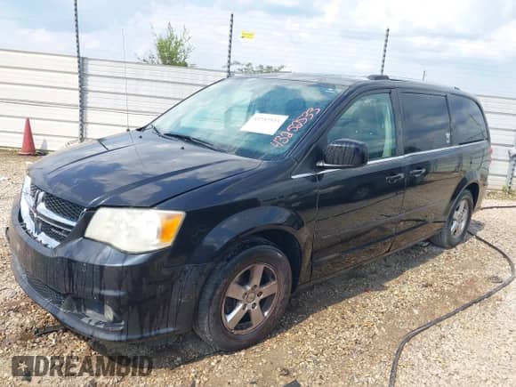 2011 Dodge Grand Caravan Crew with VIN 2D4RN5DG5BR662228, listed as a IAAI auction lot 43252533 with 255,202 mi miles and . Bid and sale history available at DreamBid. Image 2.