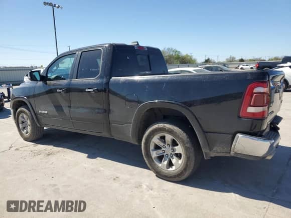 2020 Ram 1500 Laramie с VIN 1C6SRFDT2LN124629, выставлен на аукционе Copart как лот 49966375 с пробегом 92 527 миль миль и Списание • Salvage title. История ставок и продаж доступна на DreamBid. Изображение 2.