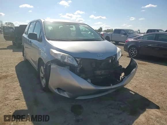 2017 Toyota Sienna L with VIN 5TDZZ3DC2HS855245, listed as a Copart auction lot 81205815 with 210,363 mi miles and Salvage title. Bid and sale history available at DreamBid. Image 15.
