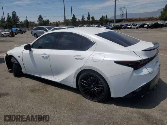 2024 Lexus IS 500 F Sport Performance z VIN JTHAP1D29R5006055, wystawiony jako Copart lot #66456854 z przebiegiem 1 341 mil mil oraz Szkoda całkowita • Salvage title. Historia ofert i sprzedaży dostępna na DreamBid. Obrazek 2.