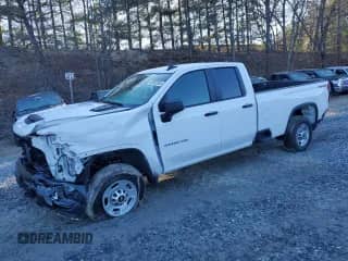 2025 Chevrolet Silverado 2500HD with VIN 1GC2KLE71SF149303, listed as a Copart auction lot 48383565 with 5,058 mi miles and Salvage title. Bid and sale history available at DreamBid. Image 1.