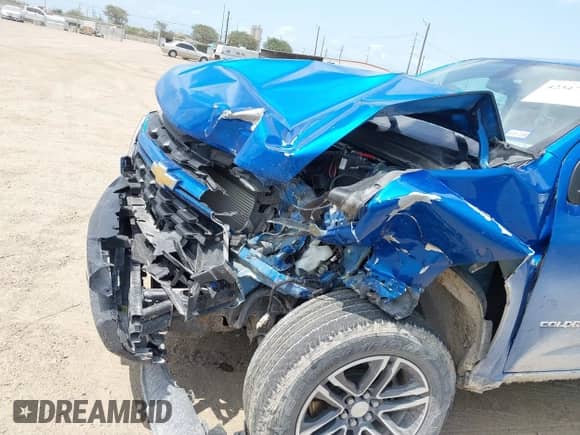 2021 Chevrolet Colorado 2WD Work Truck z VIN 1GCGSBEA4M1193596, wystawiony jako IAAI lot #42347731 z przebiegiem 72 741 mil mil oraz . Historia ofert i sprzedaży dostępna na DreamBid. Obrazek 6.