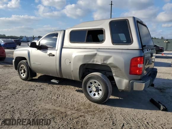 2009 Chevrolet Silverado 1500 Work Truck with VIN 1GCEC14C29Z161868, listed as a Copart auction lot 43177155 with 86,143 mi miles and Salvage title. Bid and sale history available at DreamBid. Image 2.