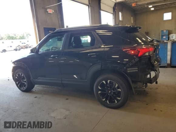 2022 Chevrolet TrailBlazer LT with VIN KL79MPS21NB118943, listed as a Copart auction lot 66896635 with 37,588 mi miles and Salvage title. Bid and sale history available at DreamBid. Image 2.