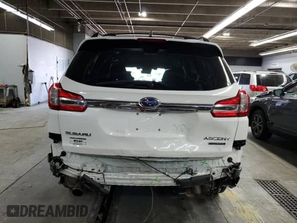 2019 Subaru Ascent Touring with VIN 4S4WMARDXK3480331, listed as a Copart auction lot 84369595 with 50,355 mi miles and Salvage title. Bid and sale history available at DreamBid. Image 6.