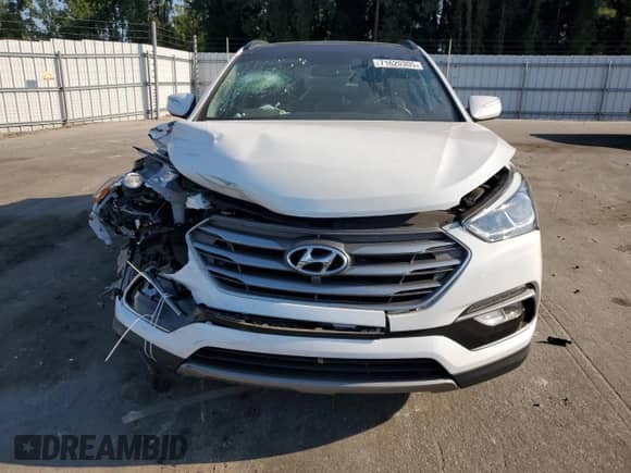2017 Hyundai Santa Fe Ultimate with VIN 5XYZW4LA4HG455716, listed as a Copart auction lot 71620305 with 60,836 mi miles and Salvage title. Bid and sale history available at DreamBid. Image 5.