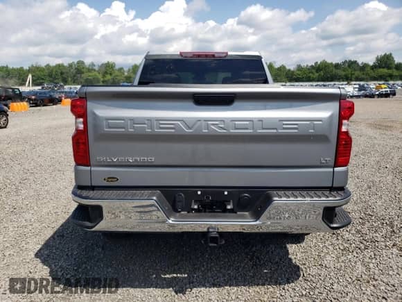 2025 Chevrolet Silverado 1500 with VIN 3GCPKKEK4SG306616, listed as a Copart auction lot 62552835 with 717 mi miles and Salvage title. Bid and sale history available at DreamBid. Image 6.