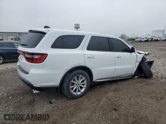 2020 Dodge Durango SXT with VIN 1C4RDHAGXLC252394, listed as a Copart auction lot 56416135 with 64,393 mi miles and Salvage title. Bid and sale history available at DreamBid. Image 3.