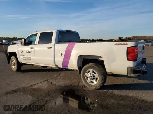 2017 Chevrolet Silverado 2500HD Work Truck with VIN 1GC1KUEGXHF150945, listed as a Copart auction lot 86155734 with Not provided miles and Salvage title. Bid and sale history available at DreamBid. Image 2.