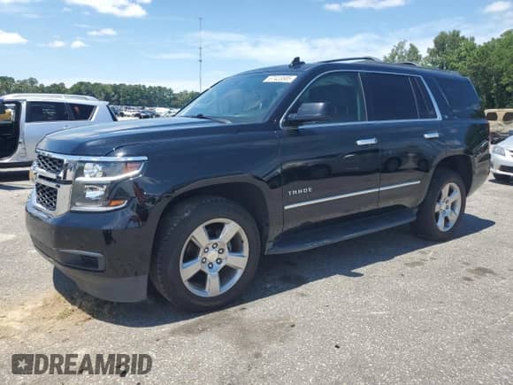 2017 Chevrolet Tahoe LT z VIN 1GNSKBKC9HR229720, wystawiony jako Copart lot #67423585 z przebiegiem 115 540 mil mil oraz Szkoda całkowita • Salvage title. Historia ofert i sprzedaży dostępna na DreamBid. Obrazek 1.