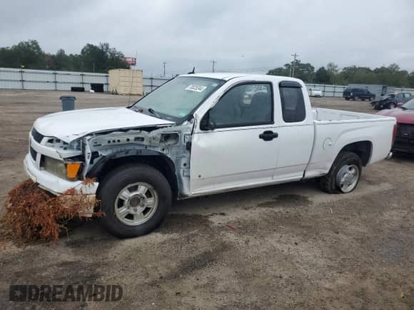 2008 Chevrolet Colorado LS with VIN 1GCCS19E788139454, listed as a Copart auction lot 70325244 with 61,291 mi miles and Salvage title. Bid and sale history available at DreamBid. Image 1.