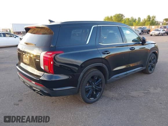 2024 Hyundai Palisade XRT with VIN KM8R3DGE4RU675312, listed as a IAAI auction lot 42928932 with 35,393 mi miles and . Bid and sale history available at DreamBid. Image 4.