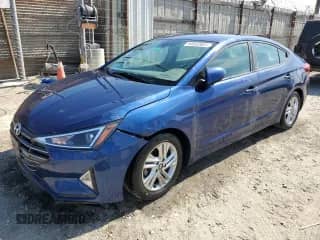 2020 Hyundai Elantra SEL with VIN 5NPD84LF8LH575231, listed as a Copart auction lot 84632905 with 92,410 mi miles and Clean title. Bid and sale history available at DreamBid. Image 1.