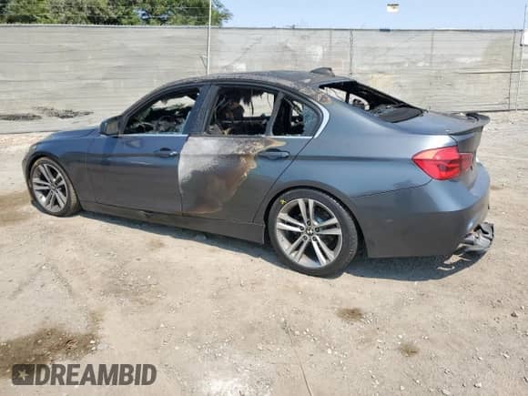 2017 BMW 3 Series 330i with VIN WBA8B9C59HK675741, listed as a Copart auction lot 64832505 with Not provided miles and Non repairable. Bid and sale history available at DreamBid. Image 2.