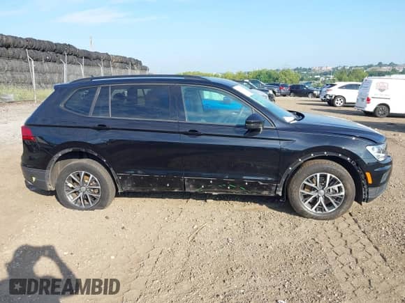 2021 Volkswagen Tiguan S with VIN 3VV0B7AX5MM000529, listed as a IAAI auction lot 42992048 with 58,362 mi miles and . Bid and sale history available at DreamBid. Image 14.