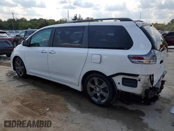 2016 Toyota Sienna SE with VIN 5TDXK3DC5GS750872, listed as a Copart auction lot 72089655 with 103,642 mi miles and Salvage title. Bid and sale history available at DreamBid. Image 2.
