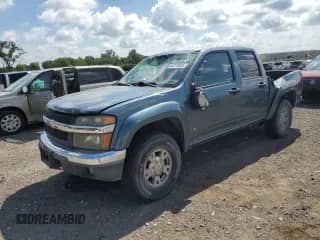2007 Chevrolet Colorado 2LT with VIN 1GCDS13E878222340, listed as a Copart auction lot 64775035 with 201,802 mi miles and Salvage title. Bid and sale history available at DreamBid. Image 1.