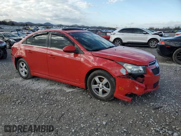 2013 Chevrolet Cruze 1LT with VIN 1G1PD5SB1D7200048, listed as a Copart auction lot 49702285 with 221,089 mi miles and Clean title. Bid and sale history available at DreamBid. Image 4.