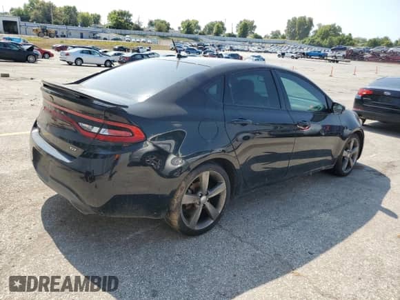 2016 Dodge Dart GT with VIN 1C3CDFEB4GD624003, listed as a Copart auction lot 80537345 with Not provided miles and Clean title. Bid and sale history available at DreamBid. Image 3.