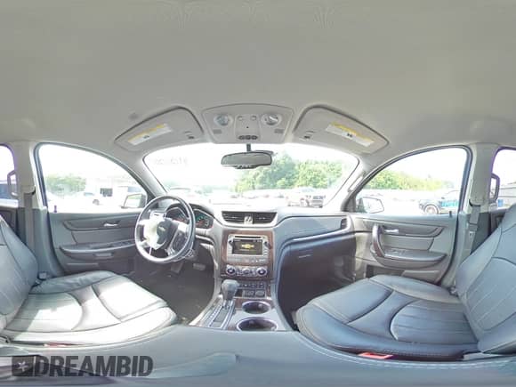 2017 Chevrolet Traverse Premier с VIN 1GNKRJKDXHJ258107, выставлен на аукционе Copart как лот 61757255 с пробегом 96 695 миль миль и Списание • Salvage title. История ставок и продаж доступна на DreamBid. Изображение 14.