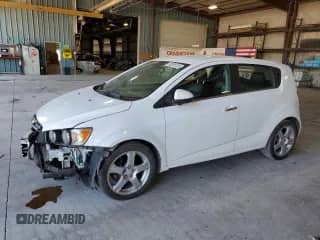 2016 Chevrolet Sonic LTZ with VIN 1G1JE6SB6G4136989, listed as a Copart auction lot 80366135 with 181,162 mi miles and Salvage title. Bid and sale history available at DreamBid. Image 1.