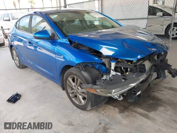 2018 Hyundai Elantra SEL z VIN 5NPD84LF8JH349624, wystawiony jako IAAI lot #43047446 z przebiegiem 65 958 mil mil oraz . Historia ofert i sprzedaży dostępna na DreamBid. Obrazek 1.