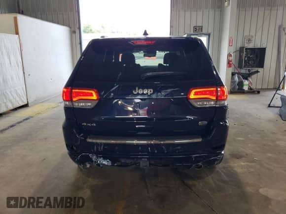 2016 Jeep Grand Cherokee Overland z VIN 1C4RJFCG1GC427325, wystawiony jako Copart lot #68418335 z przebiegiem 27 233 mil mil oraz Szkoda całkowita • Salvage title. Historia ofert i sprzedaży dostępna na DreamBid. Obrazek 6.