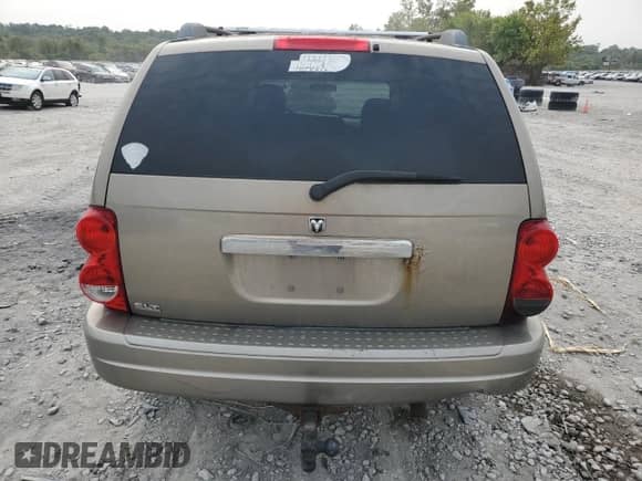 2006 Dodge Durango SLT with VIN 1D4HB48NX6F133698, listed as a Copart auction lot 71423925 with 199,506 mi miles and Salvage title. Bid and sale history available at DreamBid. Image 6.