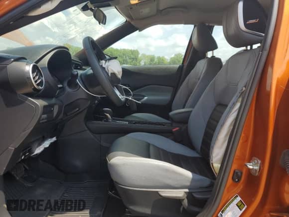 2023 Nissan Kicks SR with VIN 3N1CP5DV0PL491584, listed as a Copart auction lot 66767235 with 26,162 mi miles and Salvage title. Bid and sale history available at DreamBid. Image 7.