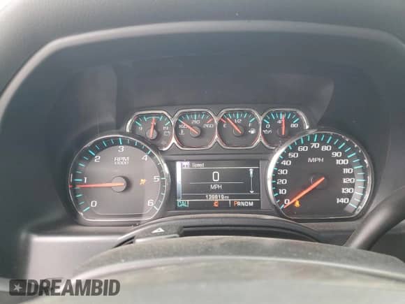 2016 Chevrolet Silverado 1500 LT with VIN 1GCUKREC6GF148924, listed as a Copart auction lot 47639175 with 139,819 mi miles and Salvage title. Bid and sale history available at DreamBid. Image 9.