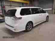 2014 Toyota Sienna SE with VIN 5TDXK3DC7ES497390, listed as a IAAI auction lot 42037096 with 169,127 mi miles and . Bid and sale history available at DreamBid. Image 4.