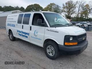 2013 Chevrolet Express Cargo z VIN 1GCWGGBA2D1182532, wystawiony jako IAAI lot #40723126 z przebiegiem 170 691 mil mil oraz . Historia ofert i sprzedaży dostępna na DreamBid. Obrazek 1.