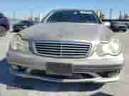 2006 Mercedes-Benz C 230 Sport with VIN WDBRF52H56F741688, listed as a Copart auction lot 71673215 with 126,999 mi miles and Salvage title. Bid and sale history available at DreamBid. Image 5.