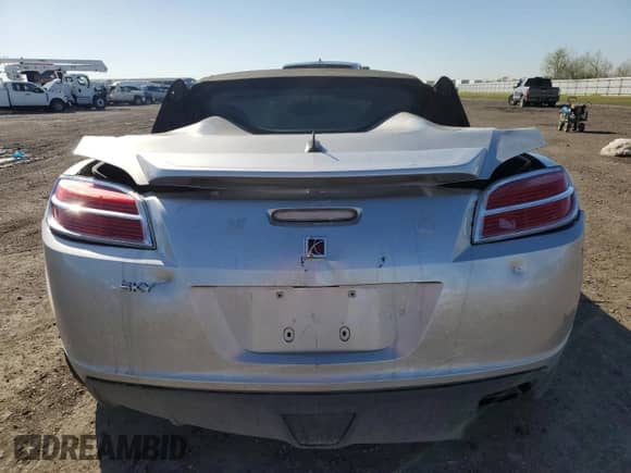 2009 Saturn Sky with VIN 1G8MB35B29Y104280, listed as a Copart auction lot 48437935 with 142,472 mi miles and Salvage title. Bid and sale history available at DreamBid. Image 6.