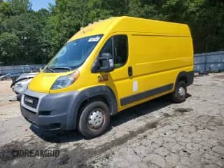 2019 Ram ProMaster Cargo with VIN 3C6TRVBG0KE556580, listed as a Copart auction lot 66557445 with 162,943 mi miles and Clean title. Bid and sale history available at DreamBid. Image 1.