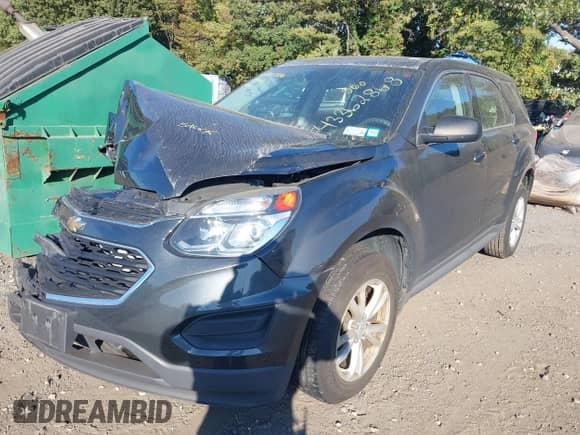 2017 Chevrolet Equinox LS with VIN 2GNFLEEK9H6188956, listed as a IAAI auction lot 43362868 with 89,934 mi miles and . Bid and sale history available at DreamBid. Image 2.