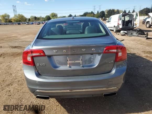 2016 Volvo S60 T5 Drive-E Premier with VIN LYV402FK4GB111282, listed as a Copart auction lot 85314175 with 76,369 mi miles and Salvage title. Bid and sale history available at DreamBid. Image 6.